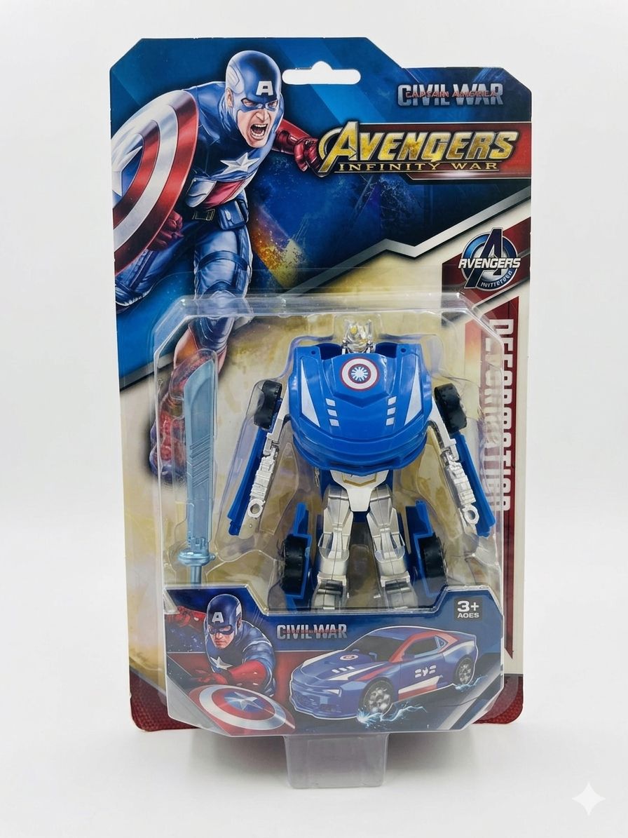 Character Transforming Robot Toy