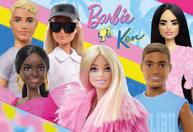 Barbie MaxiFloor DF Puzzle (double face)