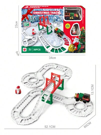 Christmas Train & Track Set