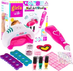 Girls Creator Nail Art Studio play set for children