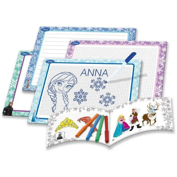 Drawing Kit - LISCIANIGIOCHI - FROZEN - Slates, Erasable Markers
