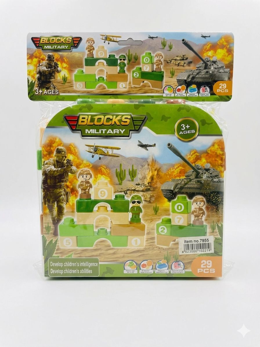 Military Blocks (29-Piece)