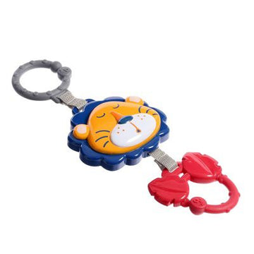 Musical Lion Stroller Toy – Pull-Down Sensory Infant Teether