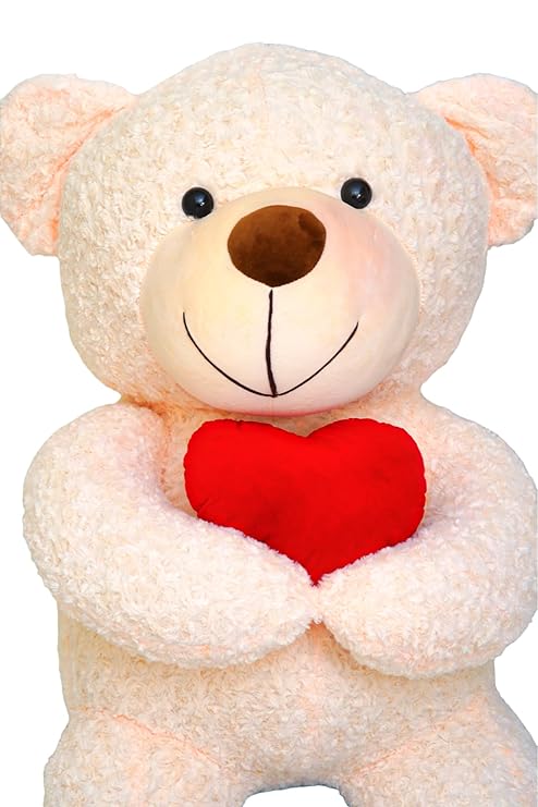 90CM Cream-Colored PlushTeddy Bear