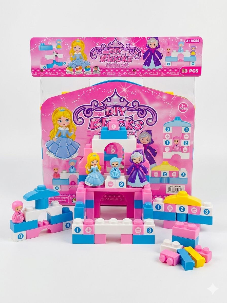 DIY Block Castle Set