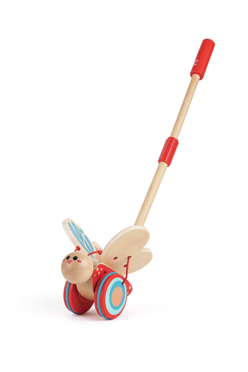 Hape Butterfly Push & Pull Toy