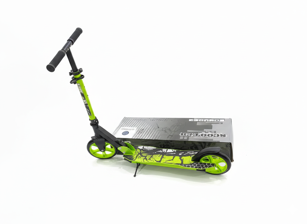 Metal Two-Wheel Scooter.