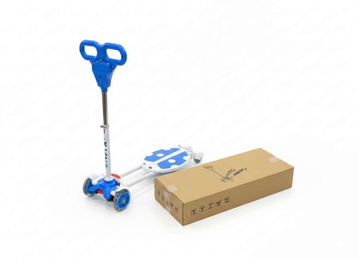 Ladybug 4-Wheel Scooter With Music & Light