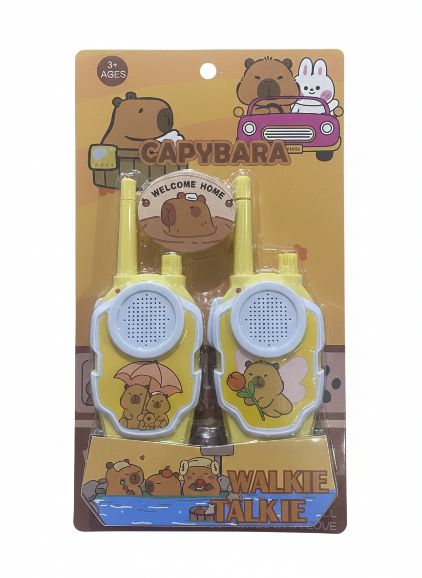 Capybara Walkie-Talkies