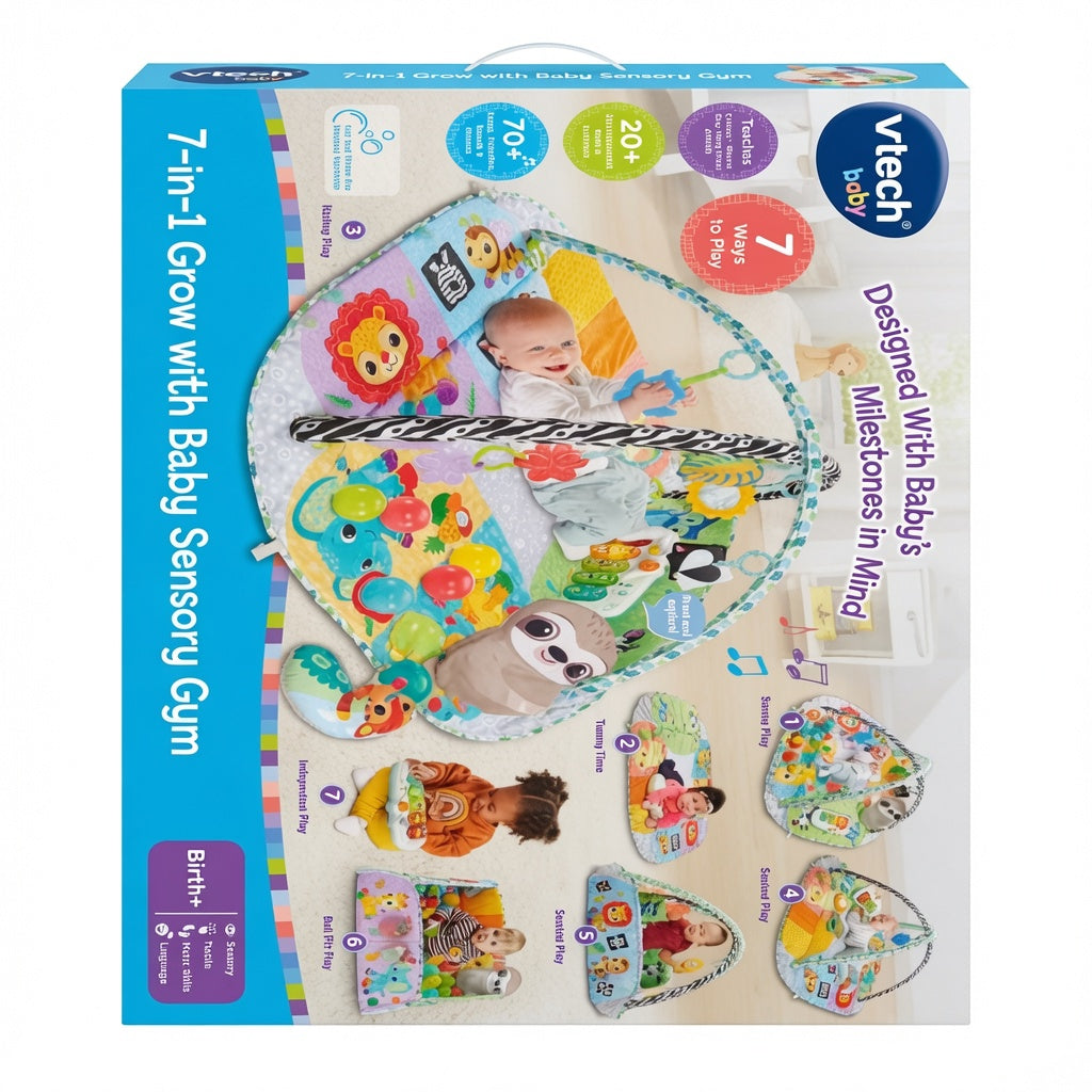 Baby 7-in-1 Grow with Baby Sensory Gym