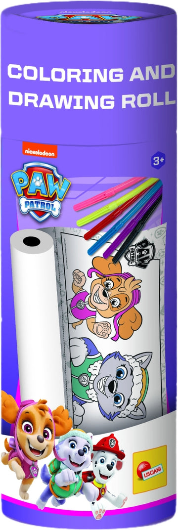 PAW Patrol Drawing & Coloring Roll