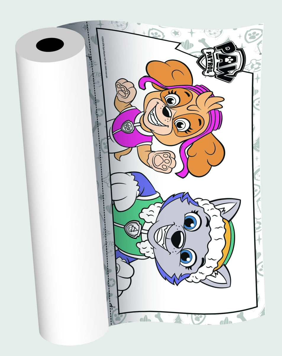 PAW Patrol Drawing & Coloring Roll