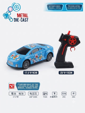 Doraemon alloy metal remote control car