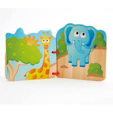 Baby's Wild Animal Book
