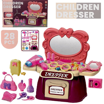 Dream Mirror Dresser – Kids Makeup & Beauty Playset