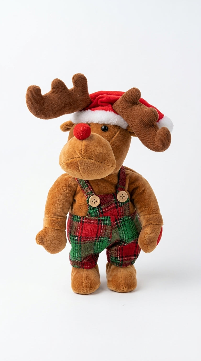 Dancing Christmas Reindeer Plush Toy