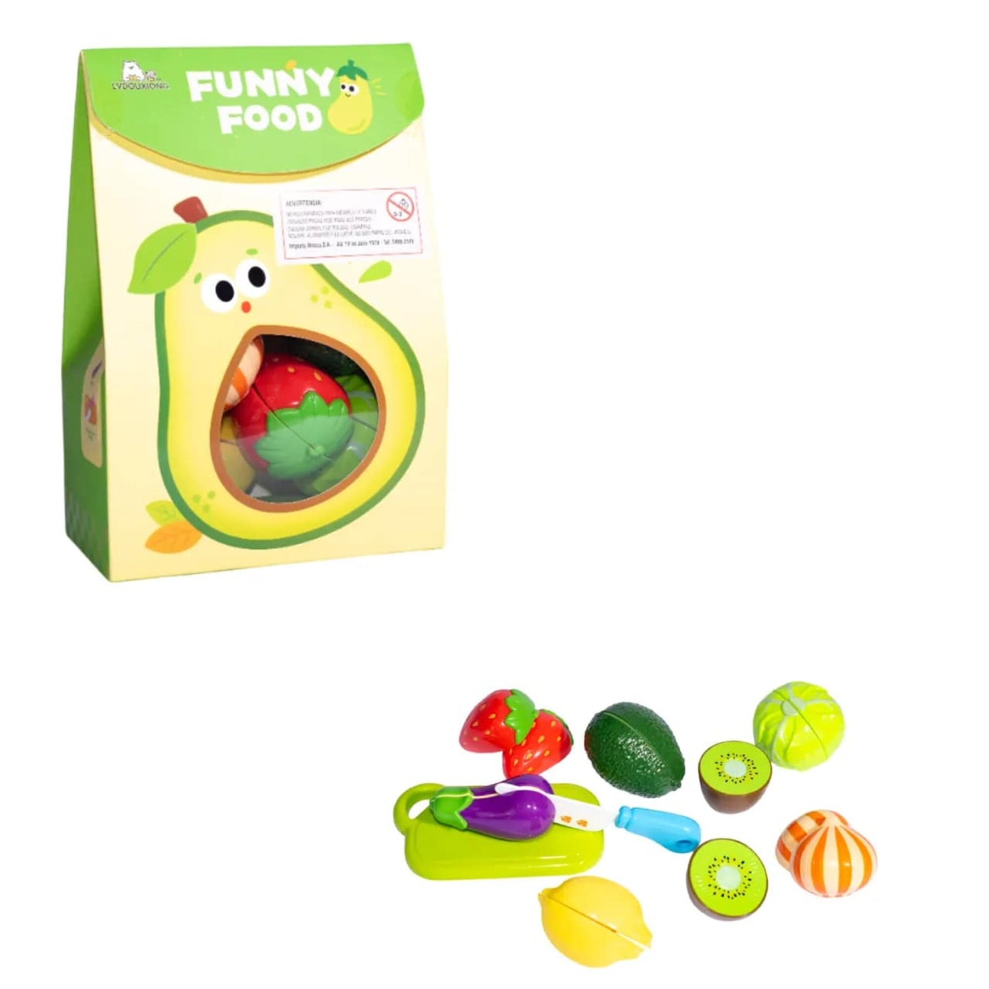 “Funny Food” Play Set.