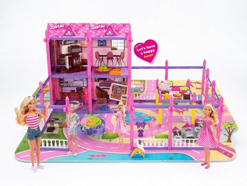 Barbie Villa Series DIY Dollhouse Playset