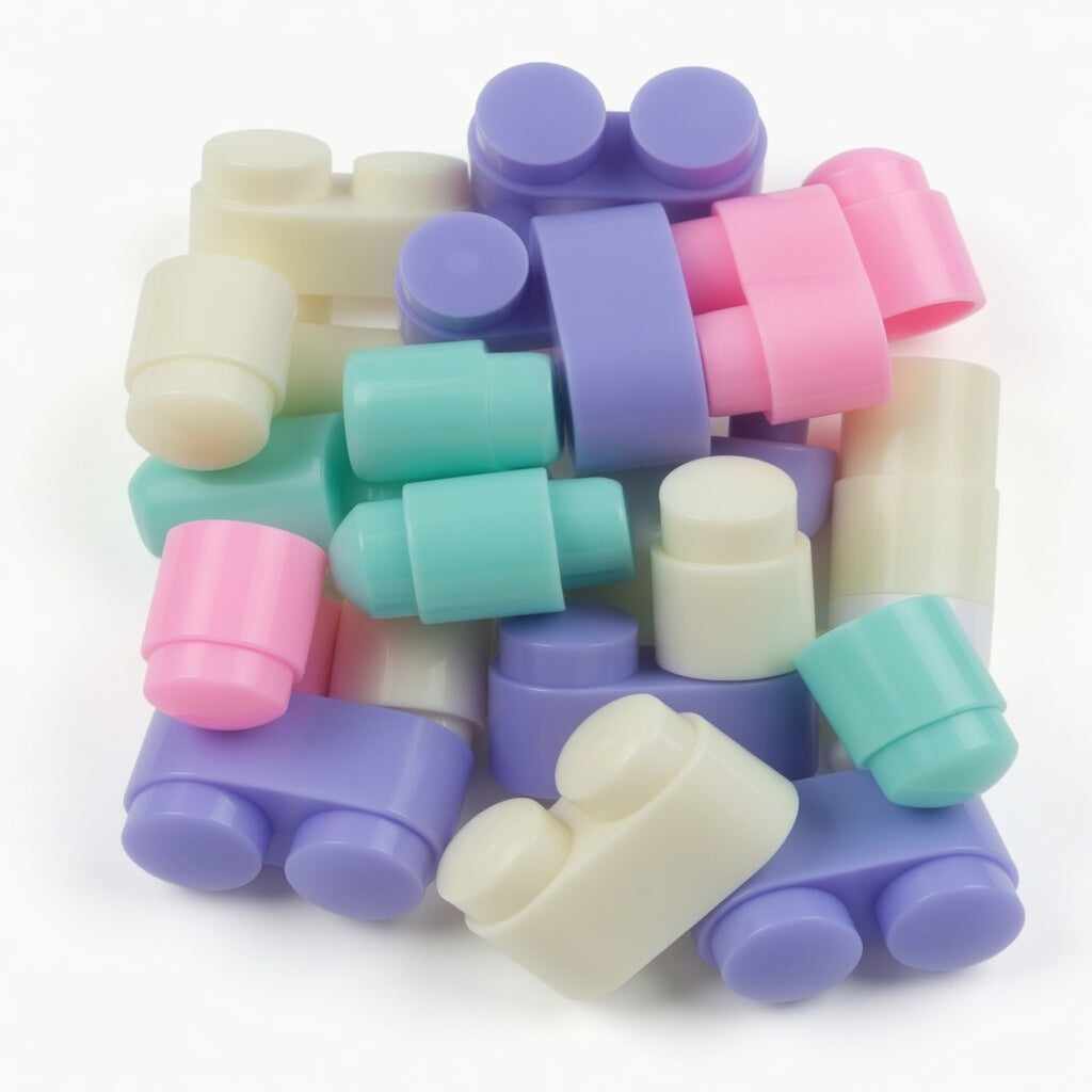 Train Building Blocks Set