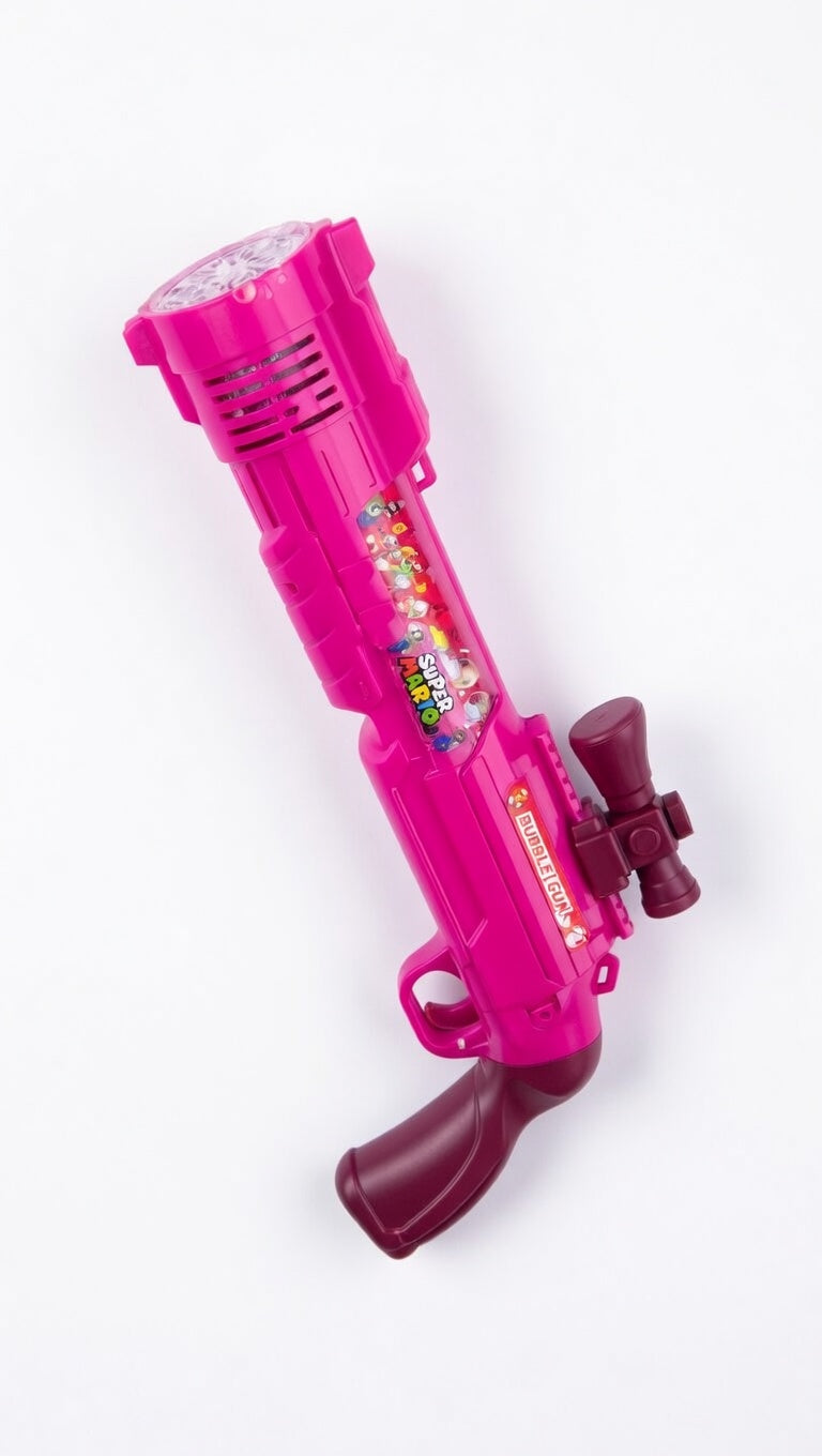 Super Mario Fully Automatic Luminous Bubble Gun