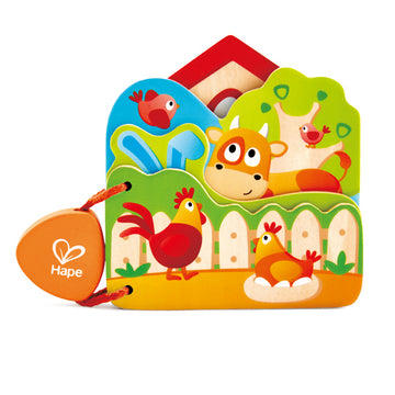 Hape Baby’s Farm Animal Book