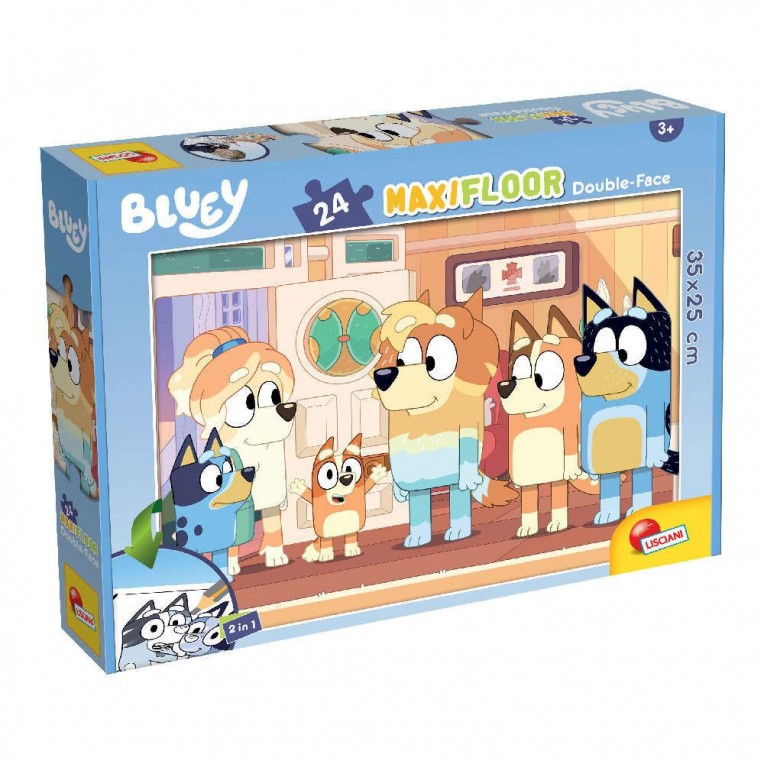 Bluey: 2-in-1 Maxi Floor Puzzle 