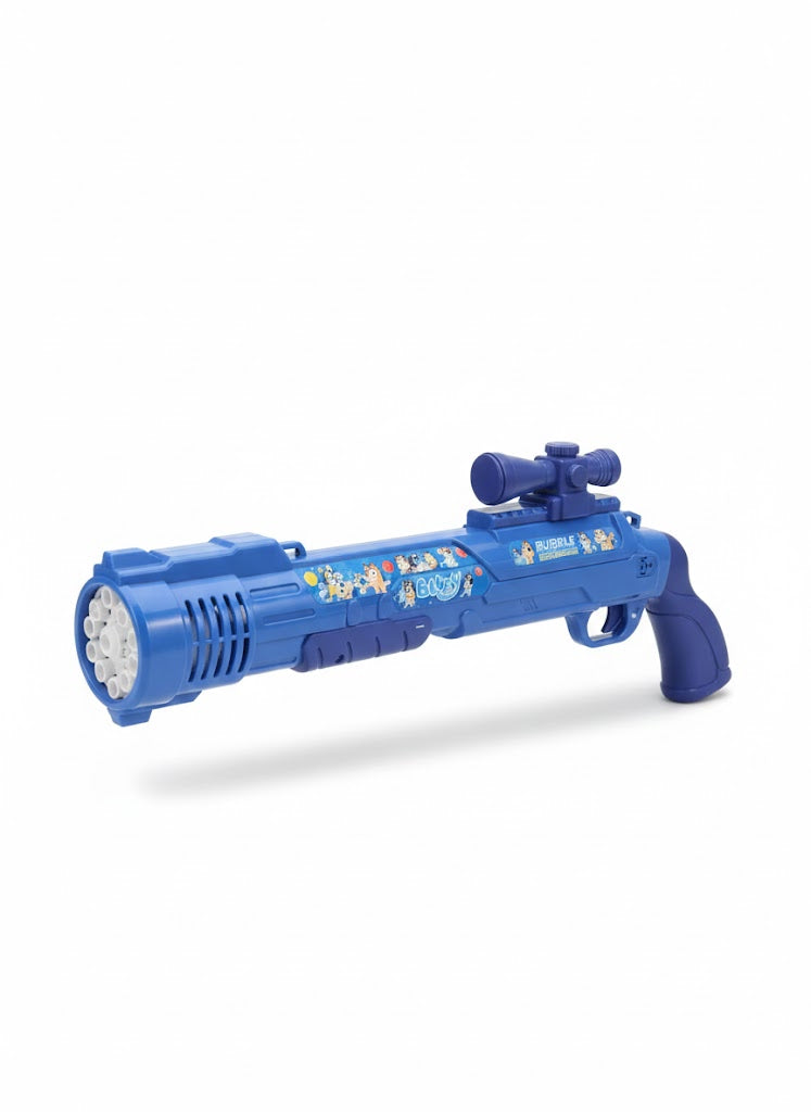 Bluey-Themed Rifle-Style Bubble Gun Toy