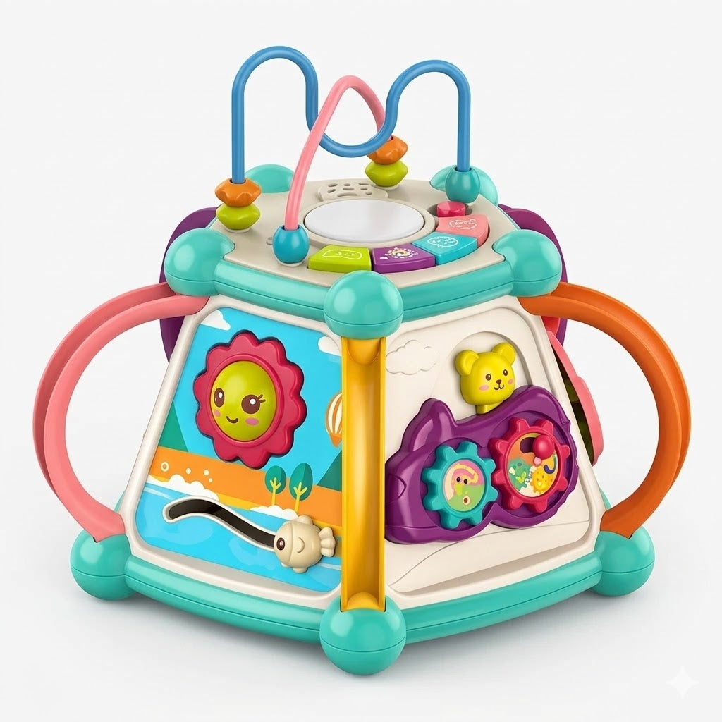7-in-1 Baby Magic Box Activity Cube