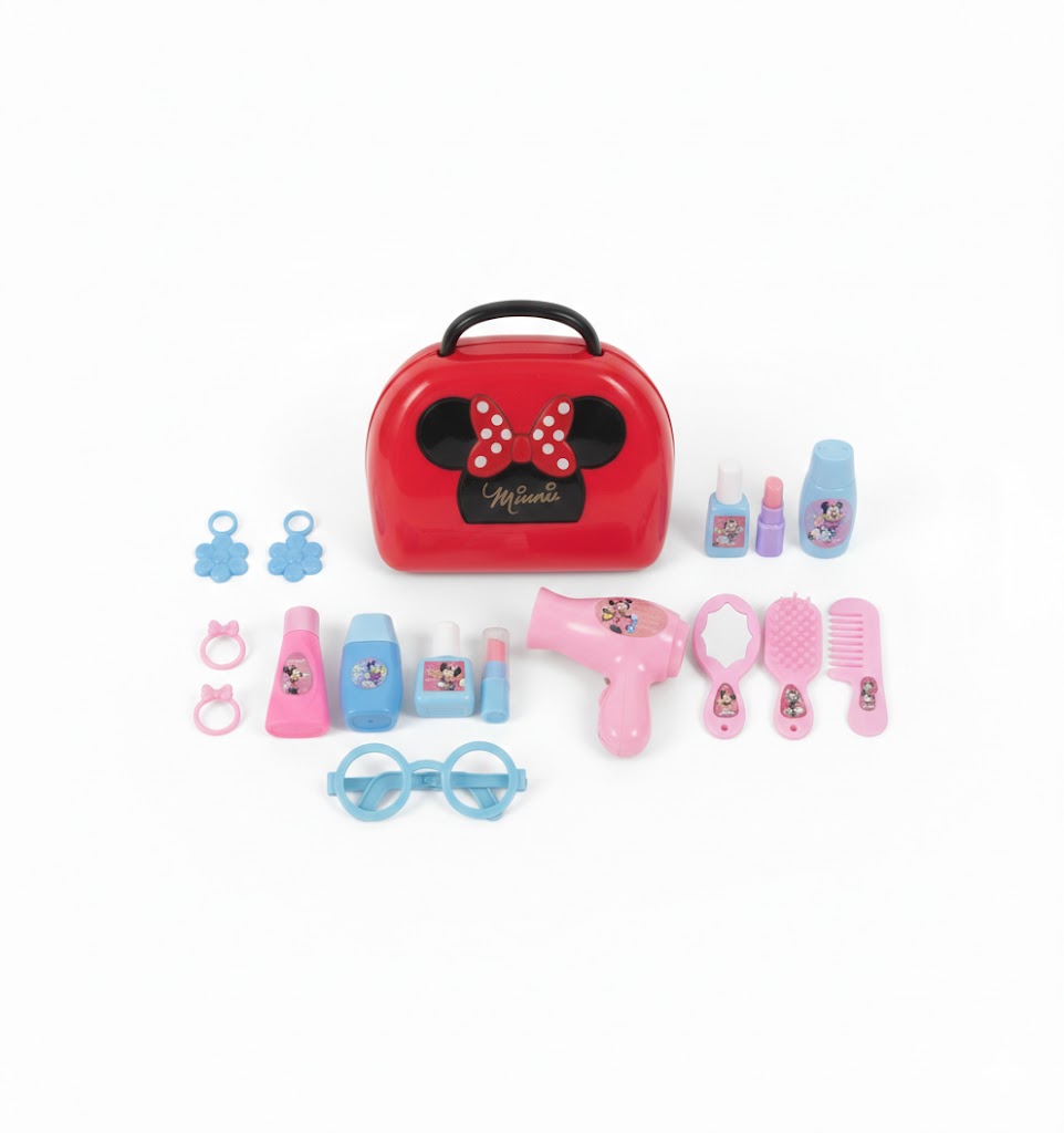 Disney Minnie Mouse Pretend Play Beauty Set – Mini Handbag Fun