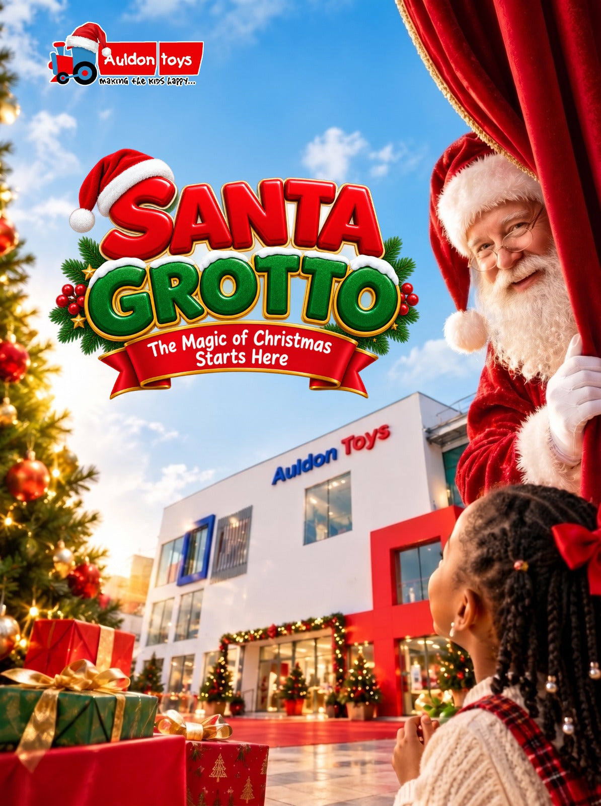 Auldontoys Santa Grotto experience