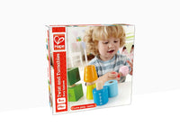 
              🧱 Hape Twist & Turnables Wooden Building Block Learning Set
            