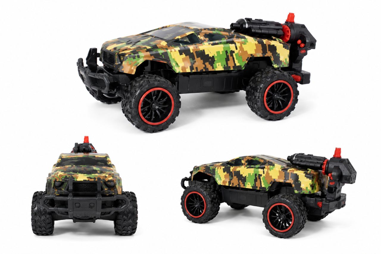 Remote Control Truck – Digital Camo Design (Water Balls)
