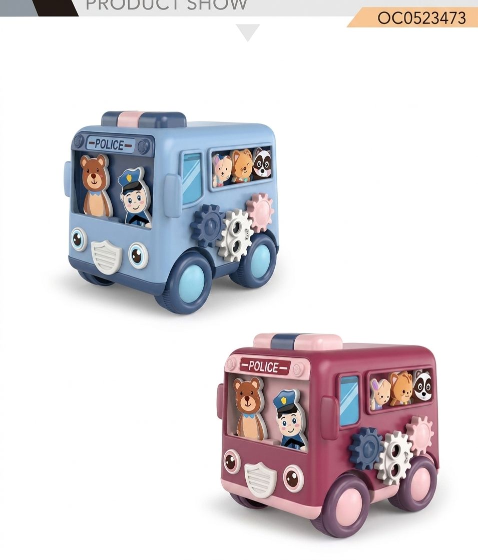 Cartoon Mini Interactive Bus