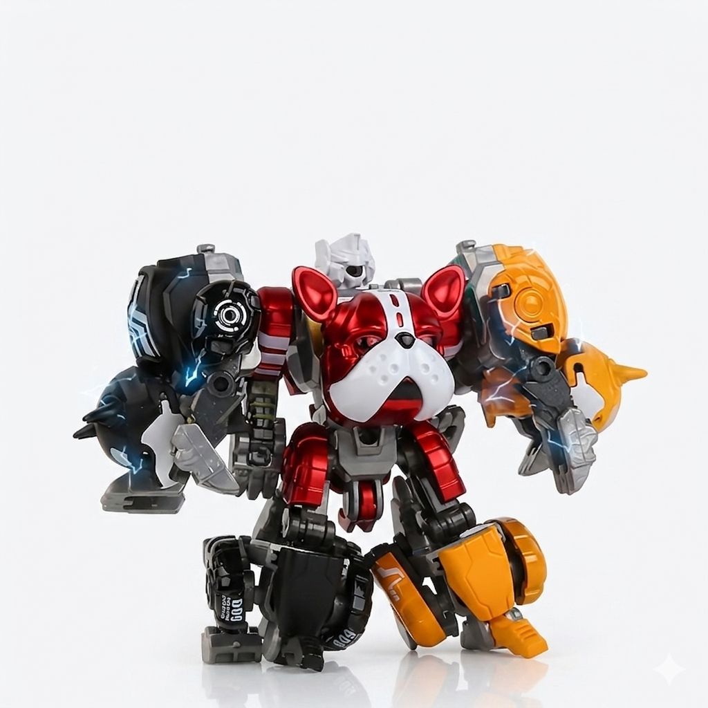 Die-Cast Deformation Robot Dog