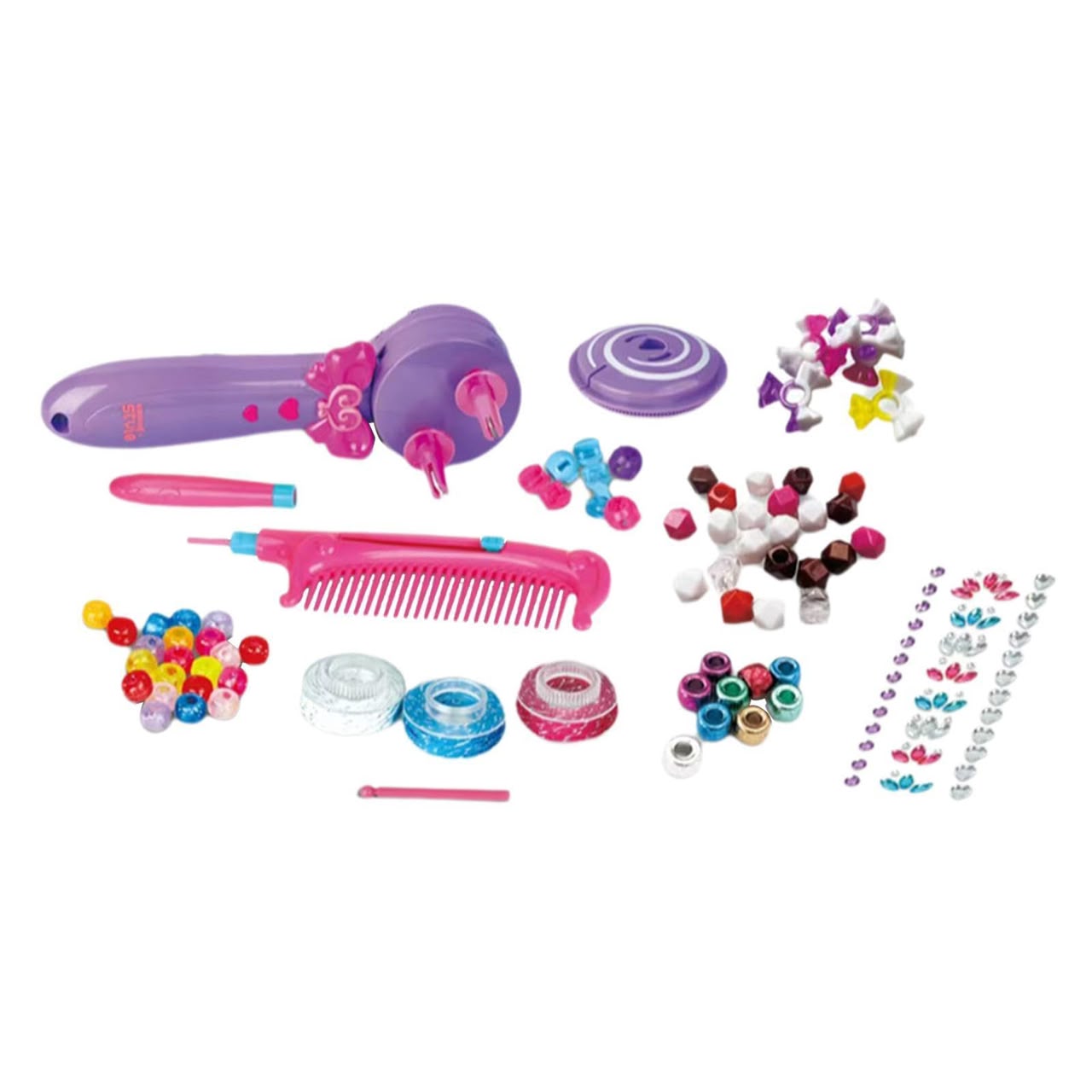 Fashion 3-in-1 Braid, Bead, and Twist Styling Kit