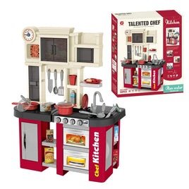 Kitchen set with light