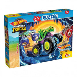 Hot Wheels 24-Piece Double-Face Puzzle