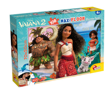 Vaiana 2 Double-Faced Maxi Floor Puzzle