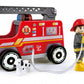 🚒 Hape Fire Rescue Team – Wooden Emergency Playset