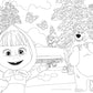 Eco puzzle masha and the bear.
