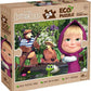 Eco puzzle masha and the bear.