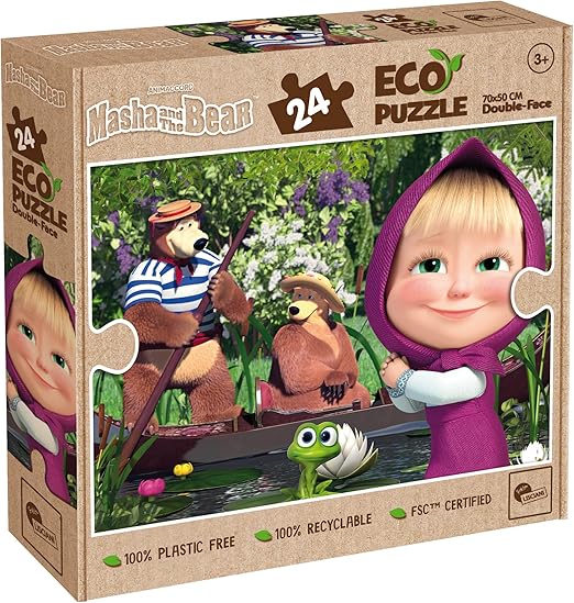 Eco puzzle masha and the bear.