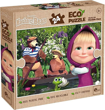 Eco puzzle masha and the bear.