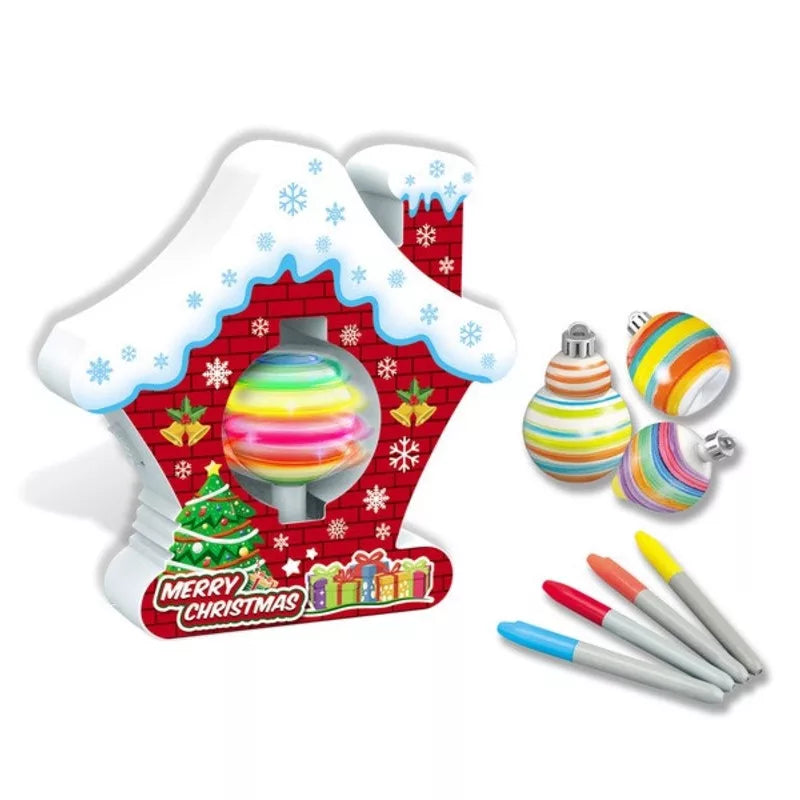 Christmas House Ornament Decorator – Motorized Craft Kit