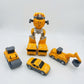 Inspire Creativity: 5-in-1 Magnetic Construction Robot Toy Set