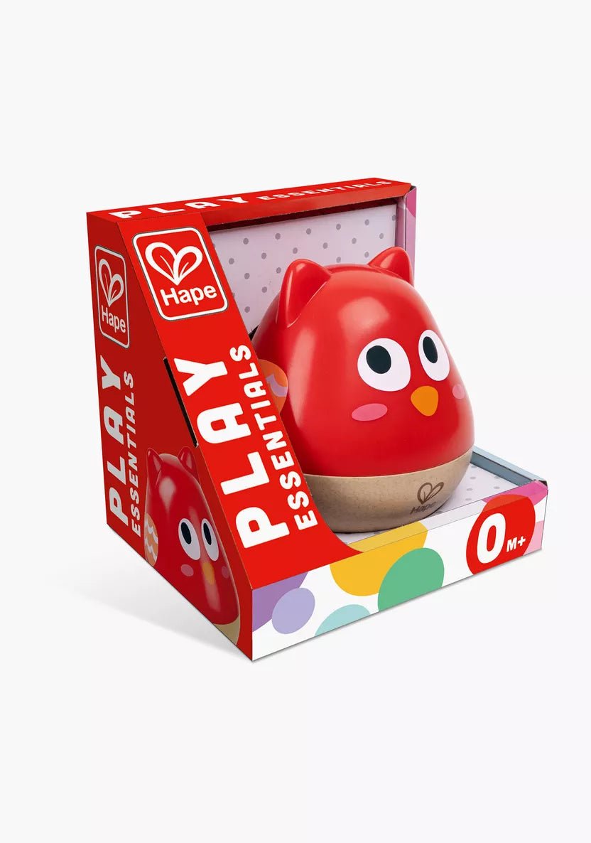 Hape Owl Musical Wobbler toy