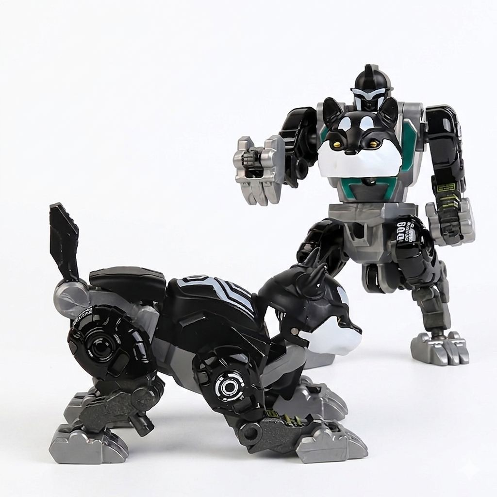 Die-Cast Deformation Robot Dog