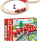 Hape Classic Figure 8 Set, a 19-piece wooden train and railway playset.