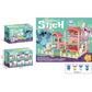 Happy Villa Stitch DIY House Playset