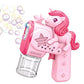 unicorn bubble gun toy
